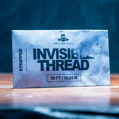 Invisible Thread Stripped (50 Feet) by Murphys Magic Supplies - Trick